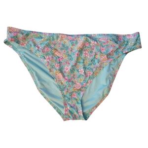 NWT Wild Fable Floral & Mushroom Priny Bikini Swimsuit Bottom 3X 24/26
